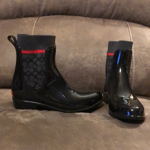 Coach leather boots - Picture 1 of 5